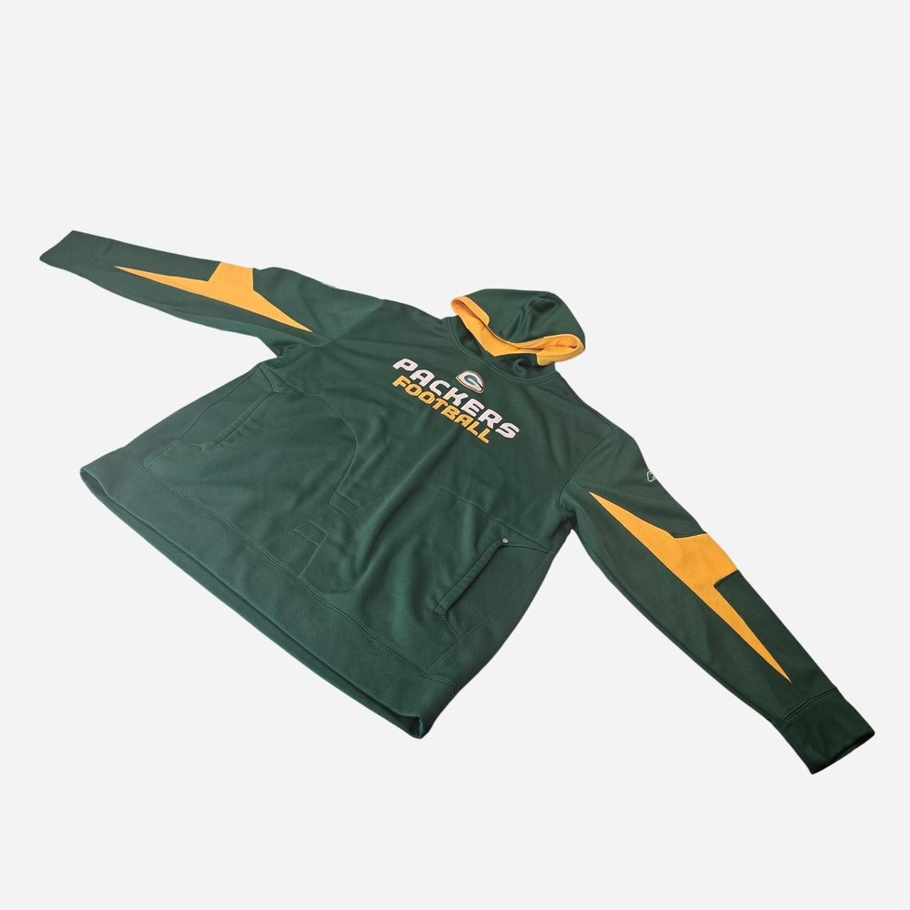 Vintage NFL Reebok Green Bay Packers football Hoodie- XL Men's